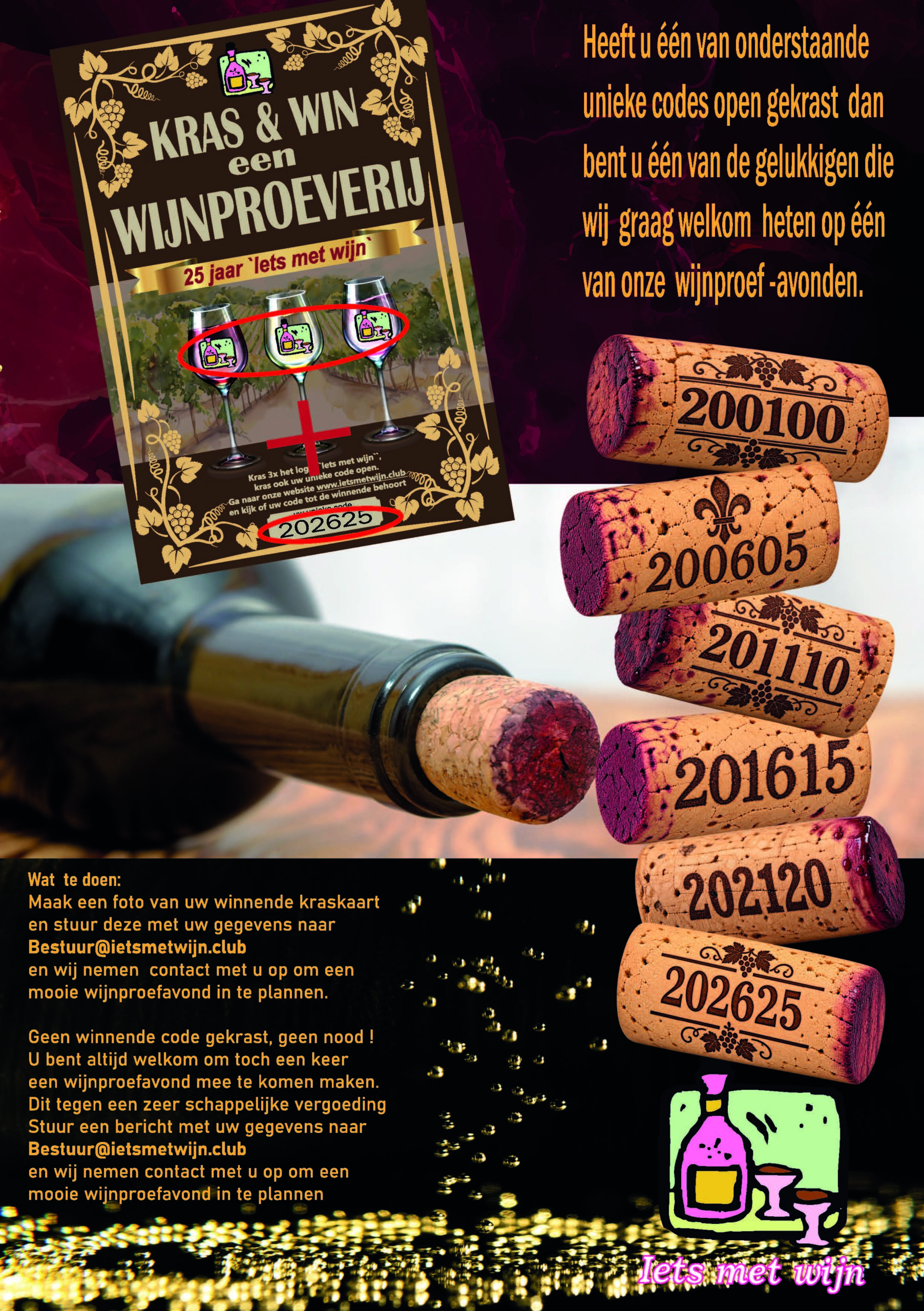 Winnende Nummers Krasactie